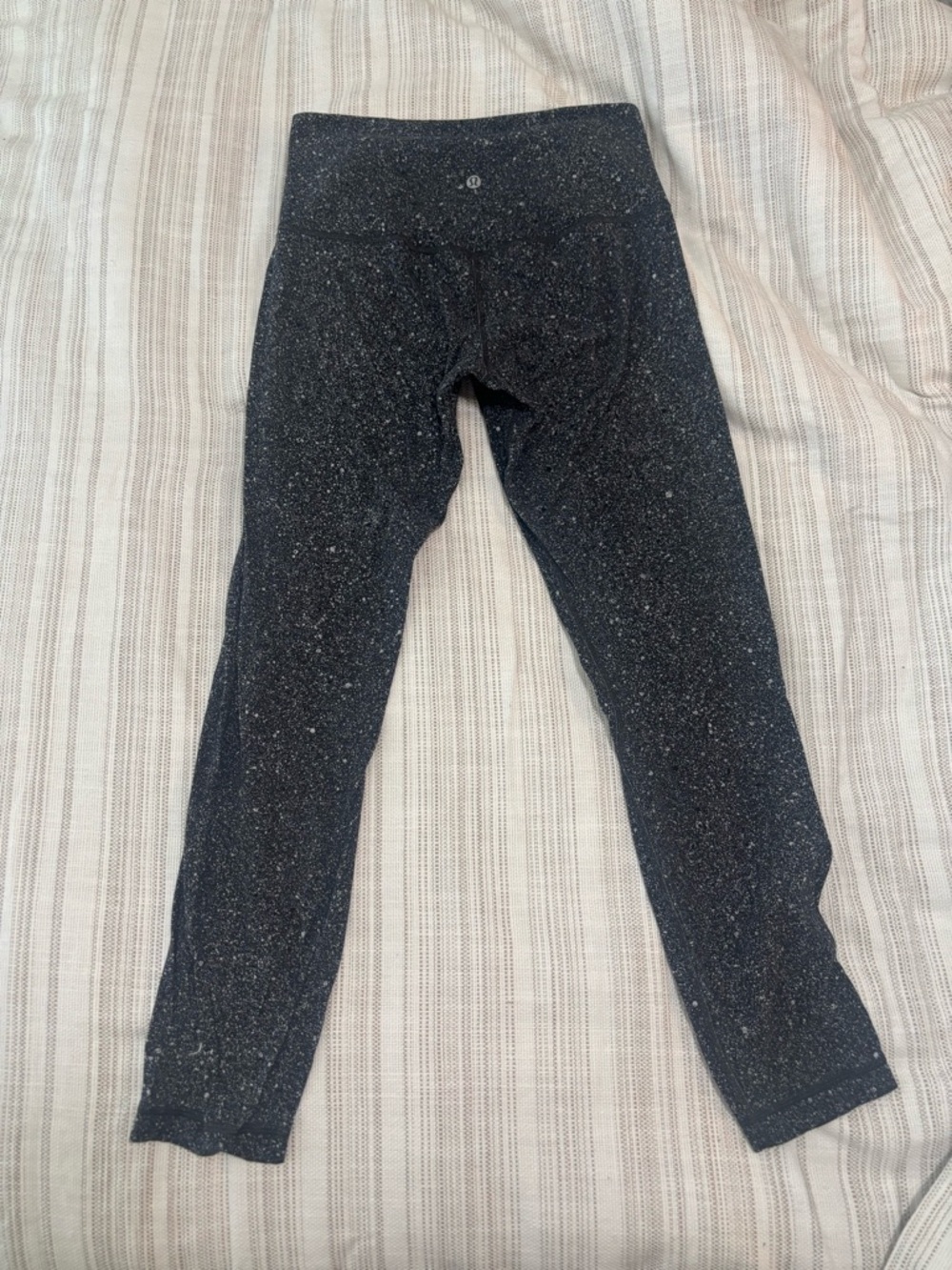 lululemon athletica Black Speckled High-Rise Leggings